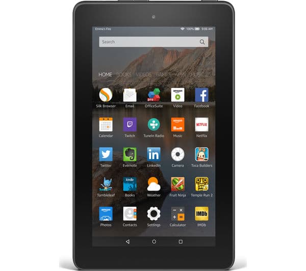 AMAZON Fire 7" Tablet - 8 GB, Black - Image 1