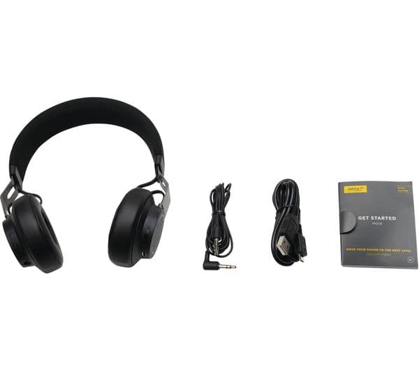 JABRA Move Style Wireless Bluetooth Headphones - Black - Image 3