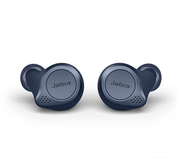 JABRA Elite Active 75T Wireless Bluetooth Noise-Cancelling Sports Earbuds - Navy - Image 5