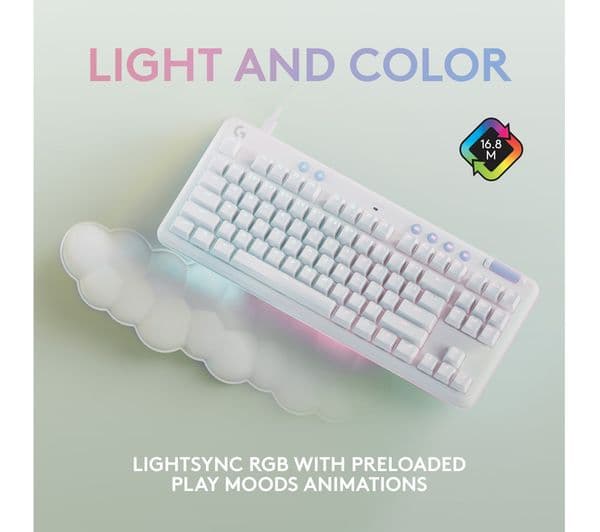 LOGITECH G713 Mechanical Gaming Keyboard - White - Image 3
