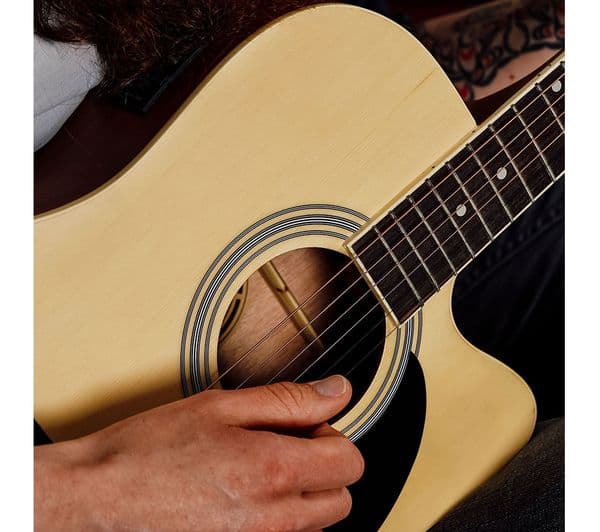 3RD AVENUE MX Cutaway Premium Electro-Acoustic Guitar Bundle - Natural - Image 8
