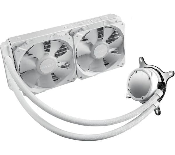 ASUS ROG Strix LC II 240 mm Liquid CPU Cooler - ARGB LED, White - Image 3