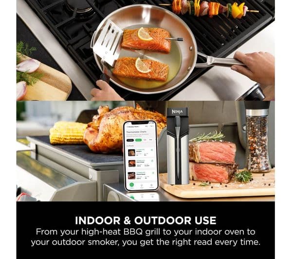 Ninja ProChef WP100EU Wireless Meat Thermometer - Black - Image 5