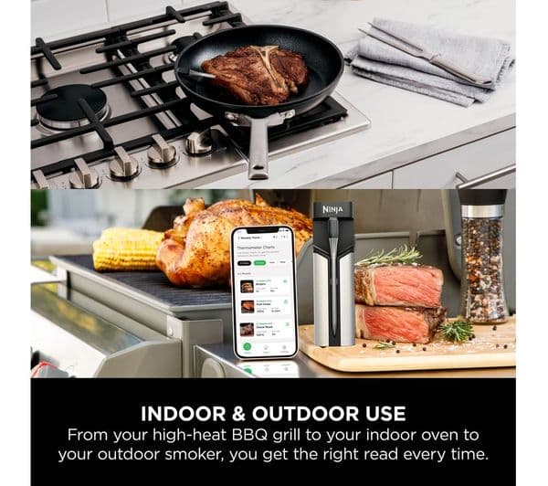 Ninja ProChef WP100EU Wireless Meat Thermometer - Black - Image 6