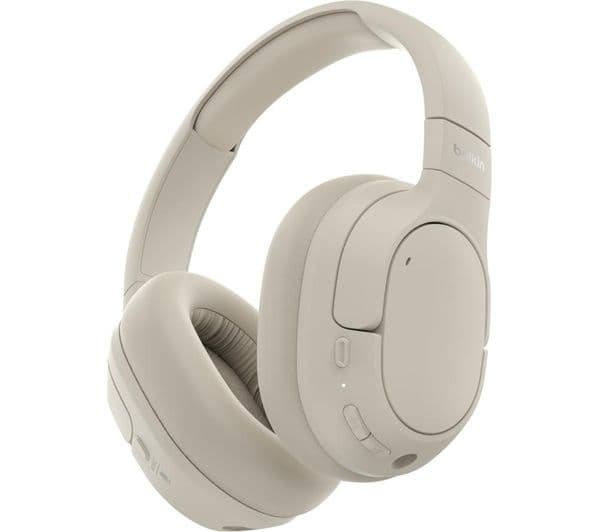 Belkin SoundForm Isolate Headphones Sand - Image 9