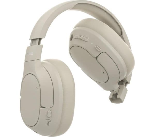Belkin SoundForm Isolate Headphones Sand - Image 5