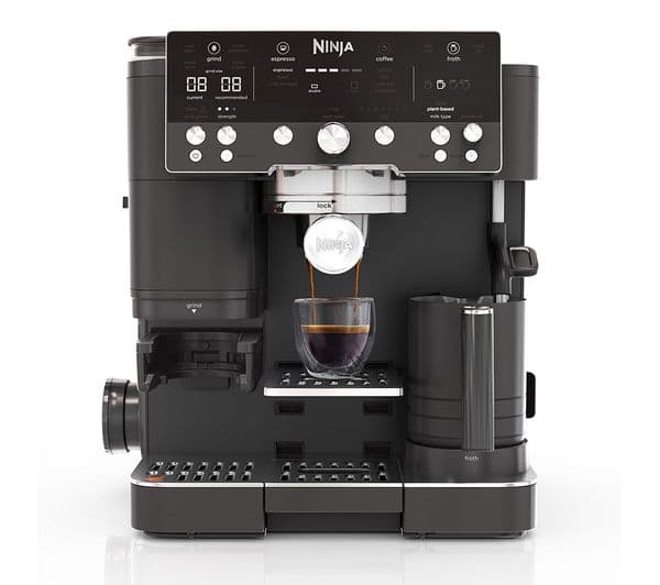 Ninja Luxe Cafe Premier Series ES601UKBK Bean to Cup Coffee Machine - Black - Image 1