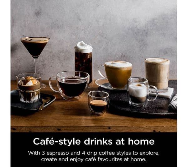 Ninja Luxe Cafe Premier Series ES601UKBK Bean to Cup Coffee Machine - Black - Image 3