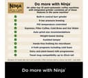 Ninja Luxe Cafe Premier Series ES601UKBK Bean to Cup Coffee Machine - Black thumbnail 7