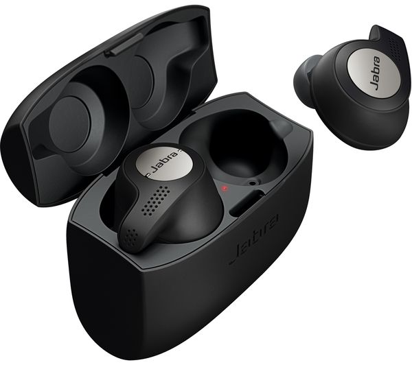JABRA Elite Active 65t Wireless Bluetooth Sports Earbuds - Titanium Black - Image 2