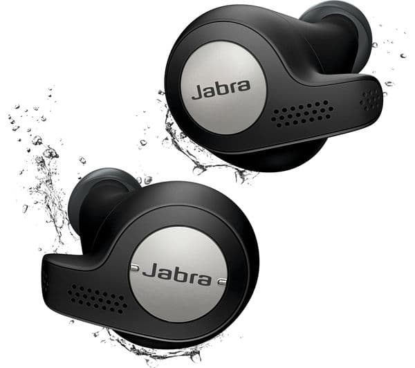 JABRA Elite Active 65t Wireless Bluetooth Sports Earbuds - Titanium Black - Image 3