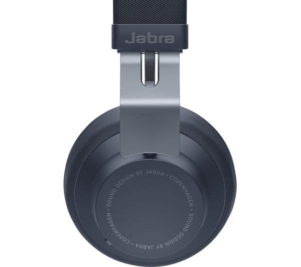JABRA Move Style Wireless Bluetooth Headphones - Navy Blue - Image 2