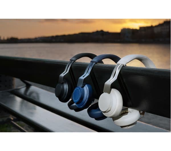 JABRA Move Style Wireless Bluetooth Headphones - Navy Blue - Image 7