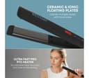 REVAMP Touch Digital Ceramic Hair Straightener - Black thumbnail 6