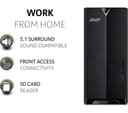 ACER Aspire TC-895 Desktop PC - Intel® Core™ i7, 1 TB HDD & 256 GB SSD, Black thumbnail 8