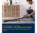 VAX Blade 4 Pet CLSV-B4KP Cordless Vacuum Cleaner - Graphite & Blue thumbnail 4