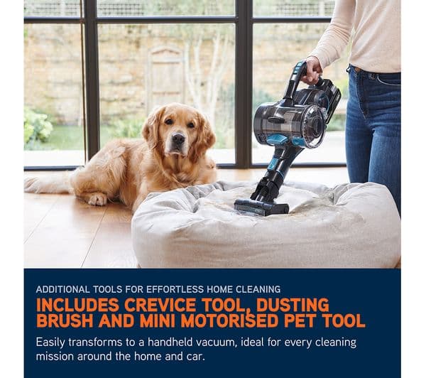 VAX Blade 4 Pet CLSV-B4KP Cordless Vacuum Cleaner - Graphite & Blue - Image 7