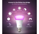 PHILIPS HUE White & Colour Ambiance Smart Lighting Starter Kit with Bridge - B22 thumbnail 5