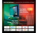 PHILIPS HUE White & Colour Ambiance Smart Lighting Starter Kit with Bridge - B22 thumbnail 8