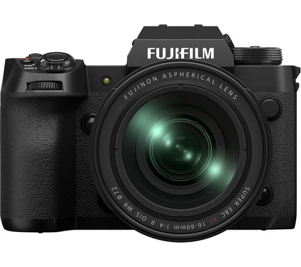 FUJIFILM X-H2 Mirrorless Camera with FUJINON XF 16-80 mm f/4 R OIS WR Lens