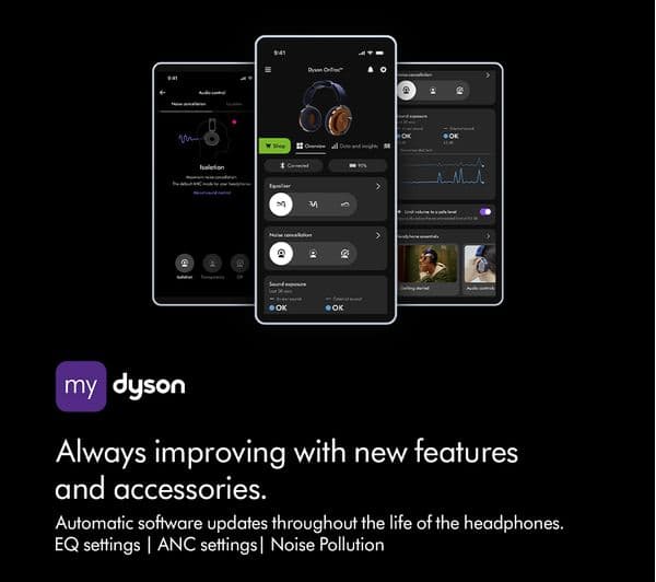DYSON OnTrac™ Wireless Bluetooth Noise-Cancelling Headphones - Copper - Image 8