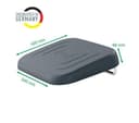 LEITZ Ergo Adjustable Desk Footrest - Grey thumbnail 2