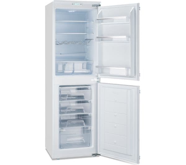 MONTPELLIER MIFF502 Integrated 50/50 Fridge Freezer - Sliding Hinge - Image 1