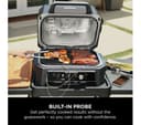 Ninja Woodfire Pro Connect XL OG901UK Outdoor Electric BBQ Grill & Smoker - Black & Blue thumbnail 3