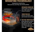 Ninja Woodfire Pro Connect XL OG901UK Outdoor Electric BBQ Grill & Smoker - Black & Blue thumbnail 6