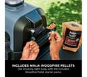 Ninja Woodfire Pro Connect XL OG901UK Outdoor Electric BBQ Grill & Smoker - Black & Blue thumbnail 7