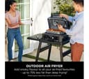 Ninja Woodfire Pro Connect XL OG901UK Outdoor Electric BBQ Grill & Smoker - Black & Blue thumbnail 10