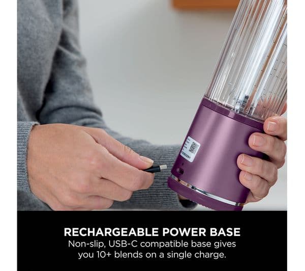 Ninja Blast BC151UKPR Cordless Blender - Passion Fruit - Image 4