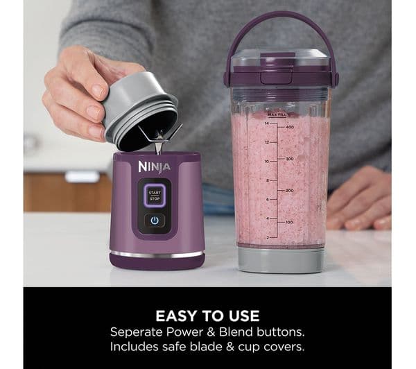 Ninja Blast BC151UKPR Cordless Blender - Passion Fruit - Image 8