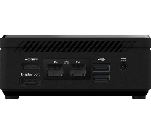 MSI Cubi N ADL S Mini Desktop PC - Intel® N100, 128 GB SSD, Black - Image 2
