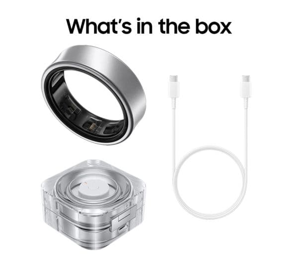 SAMSUNG Galaxy Ring - Titanium Silver, Size 6 - Image 9