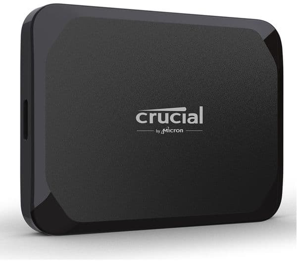 Crucial X9 1TB External SSD Black - Image 1