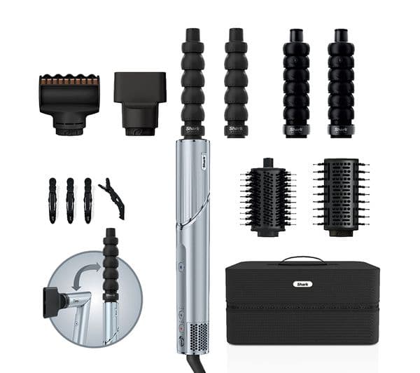 Shark HD476WHUK FlexStyle Air Styler Glacial Blue - Image 1