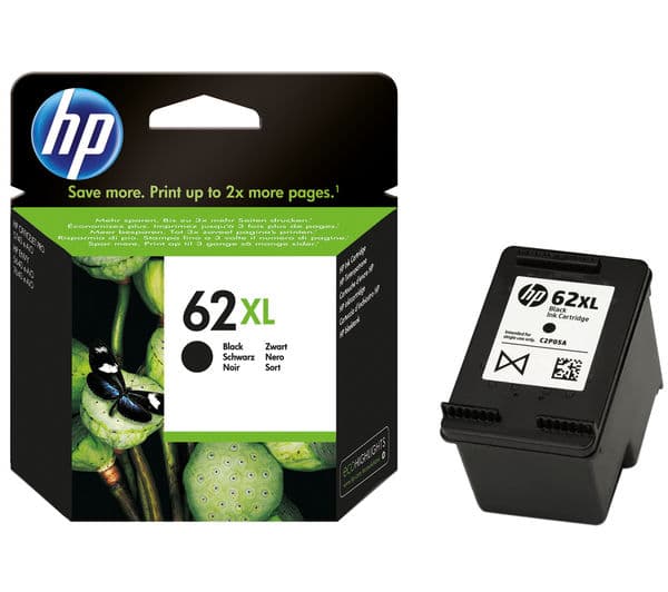 HP 62XL - High Yield - black - original - ink cartridge - Image 1
