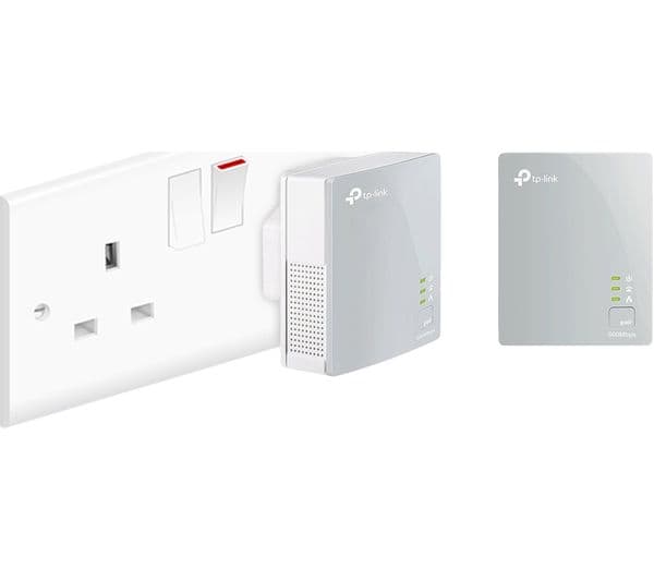 TP-LINK TL-PA4010 Powerline Adapter Kit - AV600, Twin Pack - Image 2