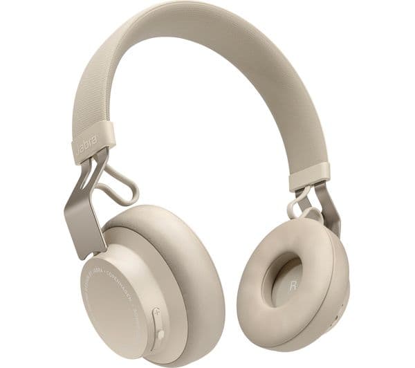 JABRA Move Style Wireless Bluetooth Headphones - Gold Beige - Image 10
