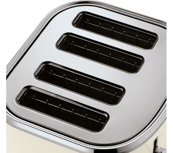 RUSSELL HOBBS Stylevia 26291 4-Slice Toaster - Cream - Image 2