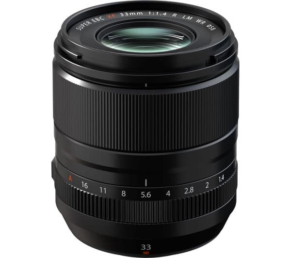 FUJIFILM Fujinon XF 33 mm f/1.4 R LM WR Standard Prime Lens - Image 1