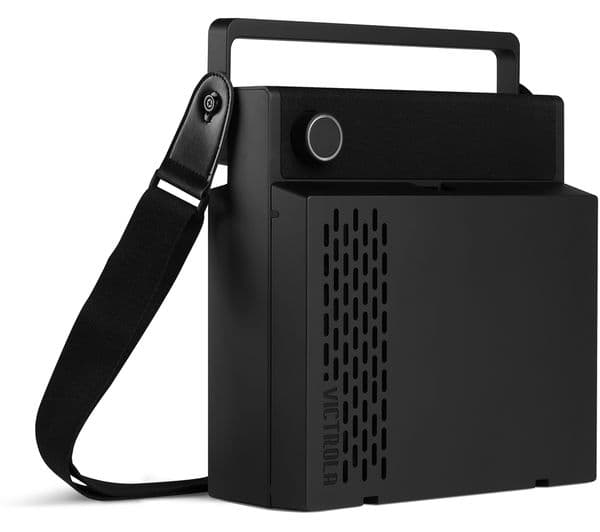 VICTROLA Revolution Go Portable Bluetooth Turntable - Black