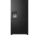 HISENSE PureFlat Infinite RS818N4TFE American-Style Smart Fridge Freezer - Black Stainless Steel thumbnail 1