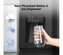 HISENSE PureFlat Infinite RS818N4TFE American-Style Smart Fridge Freezer - Black Stainless Steel thumbnail 9