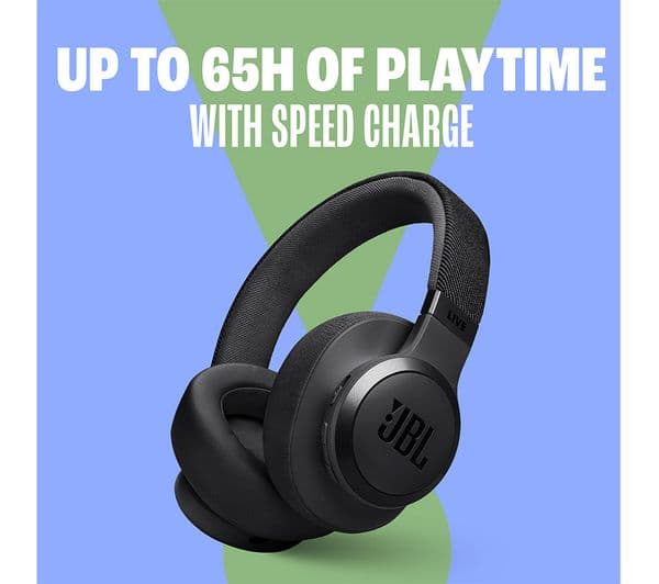 JBL Live 770NC Headphones Black - Image 2
