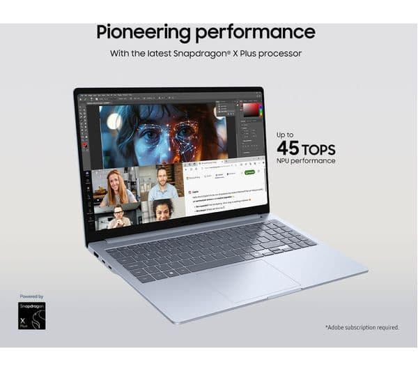 Samsung Galaxy Book4 Edge Snapdragon X Plus 8GB 256GB Sapphire Blue - Image 4