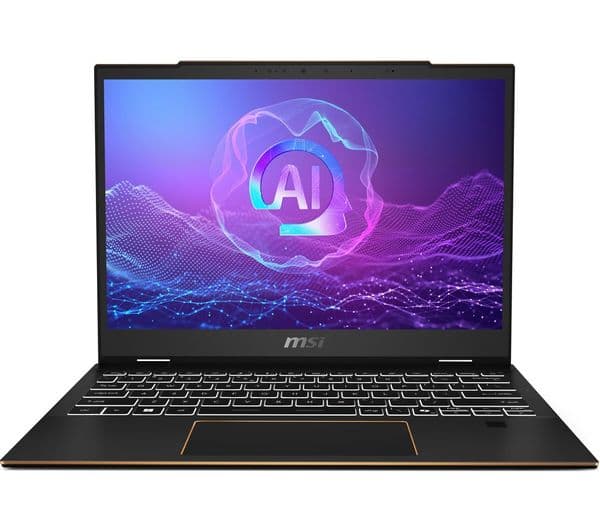 MSI Summit 13 AI Studio 13.3" 2 in 1 Laptop - Intel® Core™ Ultra 7, 1 TB SSD, Black - Image 1