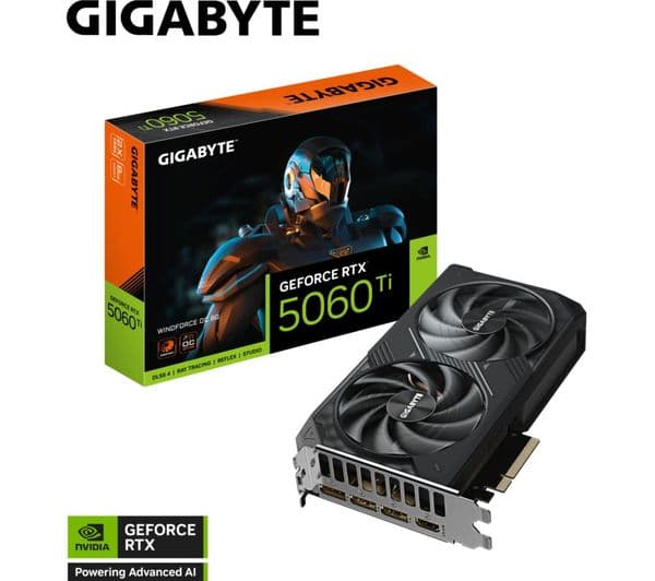 GIGABYTE GeForce RTX 5060 Ti 8 GB WINDFORCE OC Graphics Card - Image 8