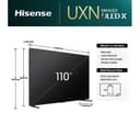 HISENSE 110UXNQTUK 110" Smart 4K Ultra HD HDR Mini LED TV with Amazon Alexa thumbnail 4